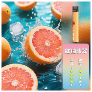 KISS凱斯電子煙一次性/拋棄式菸桿 6500口紅柚翡翠口味